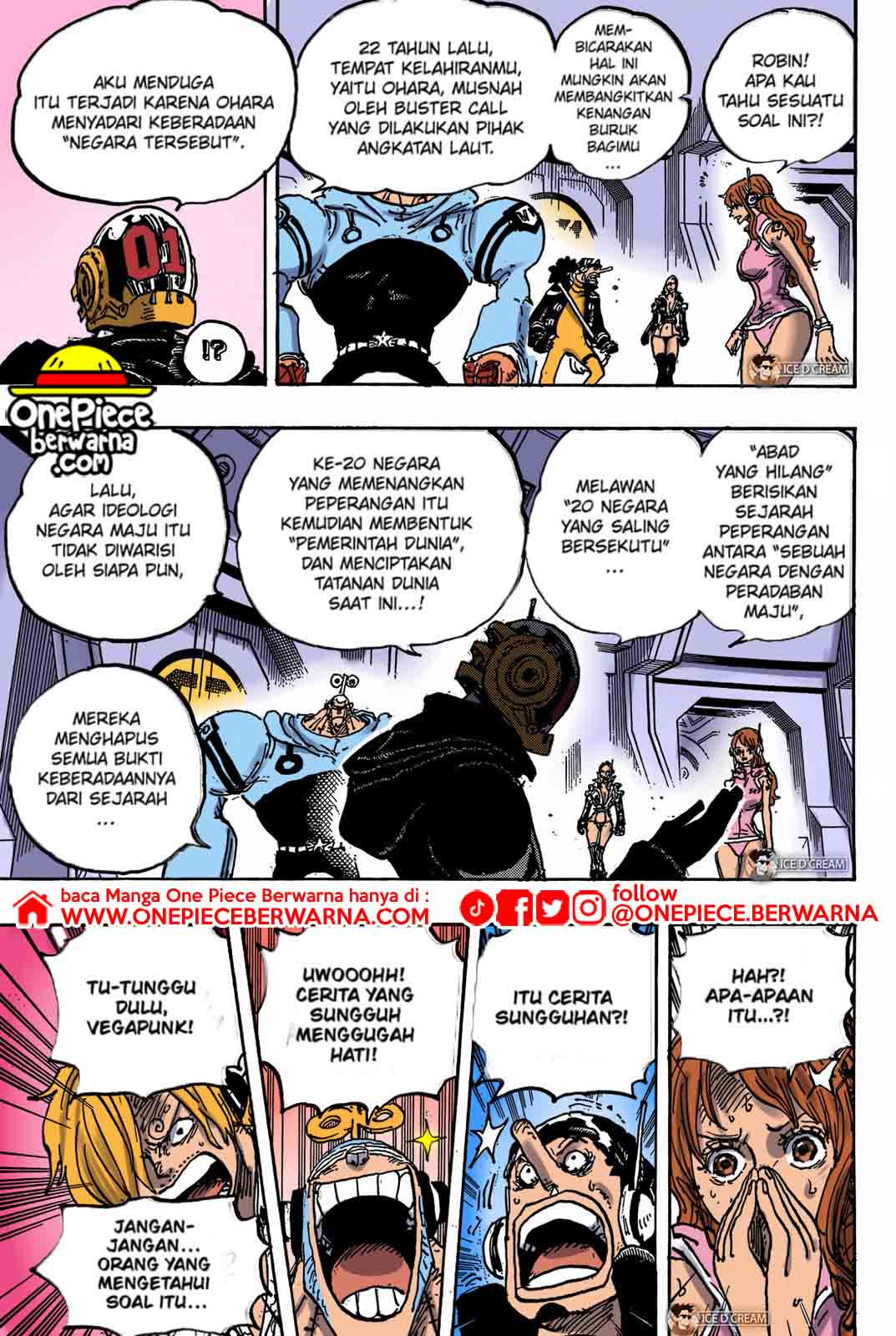 Baca manga komik One Piece Berwarna Bahasa Indonesia HD Chapter 1066